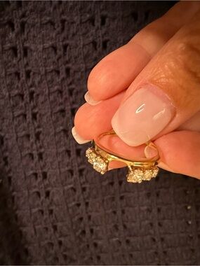 Gold Ladies Ring Wrap/Jacket